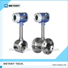 Vortex flow meter for compressed air flow meter